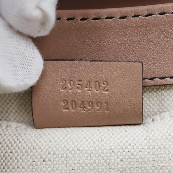 Gucci Emily Medium Leather Chain Shoulder Bag Pink 295402 - Picture 14 of 14